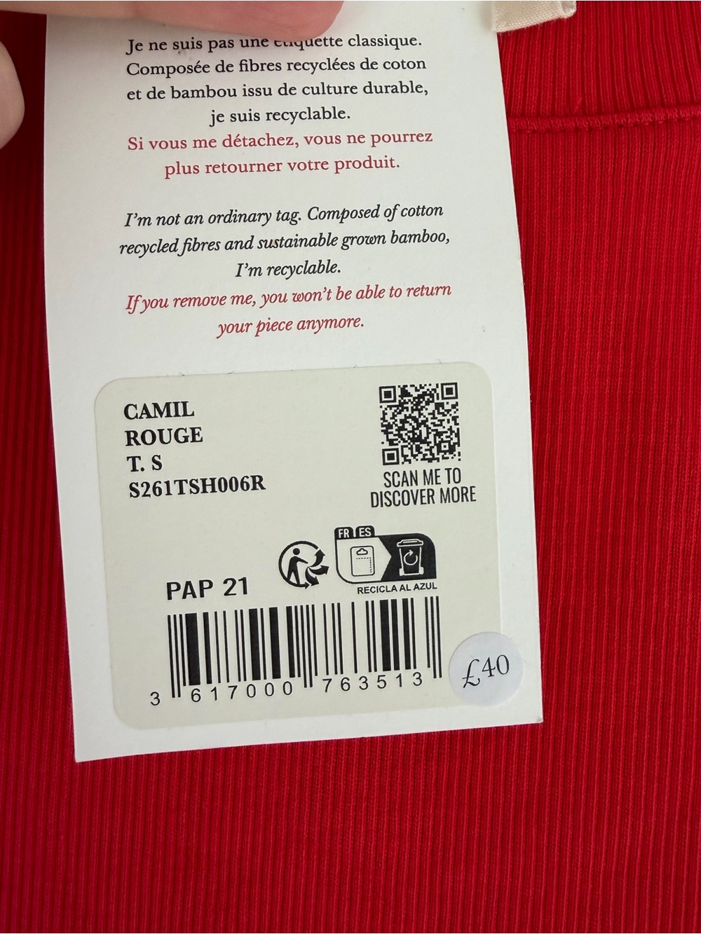 Sézane Camil Tee - Picture 2 of 2